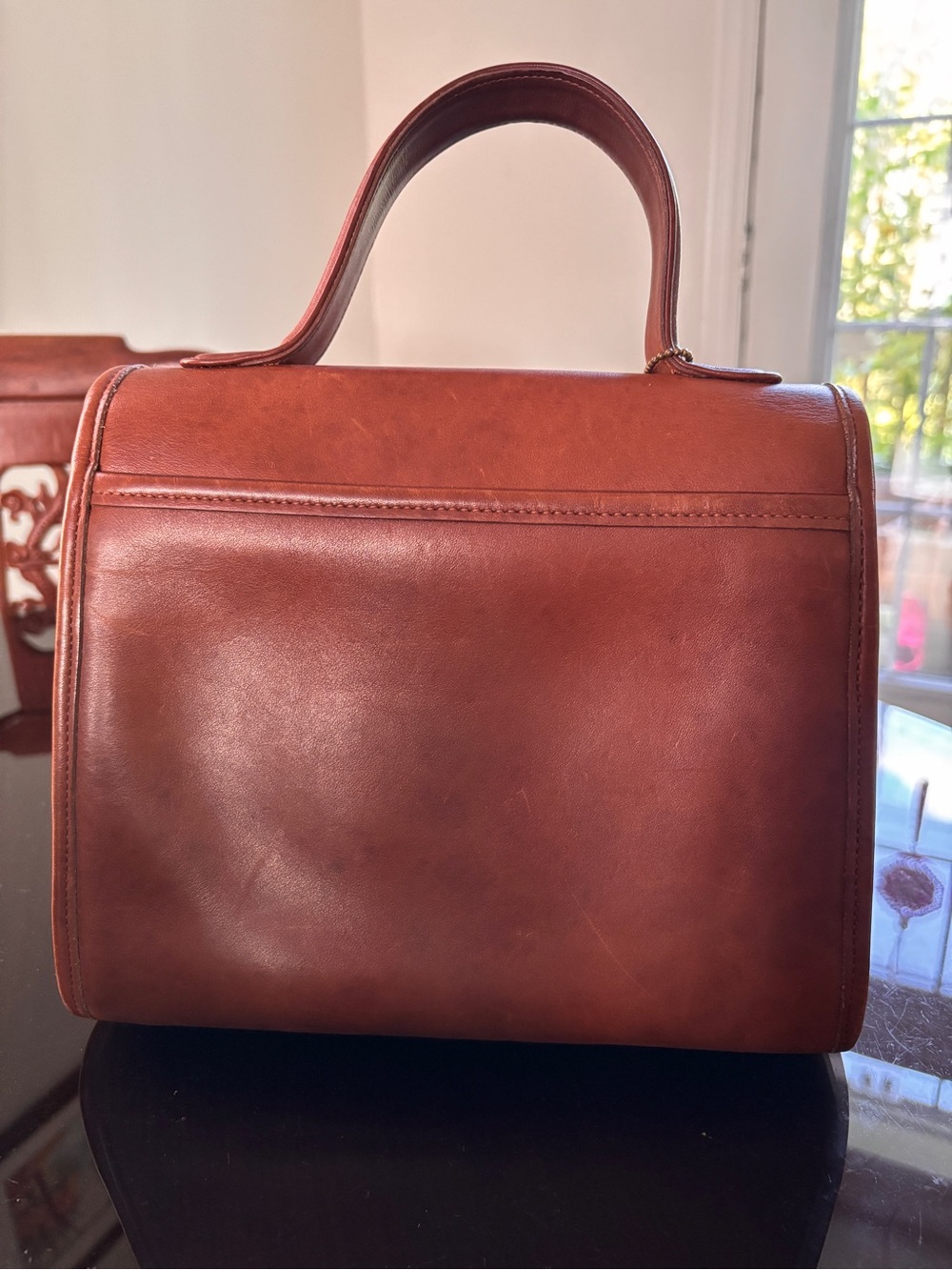 Coach Vintage Manor Top Handle 9977 - Picture 3 of 12
